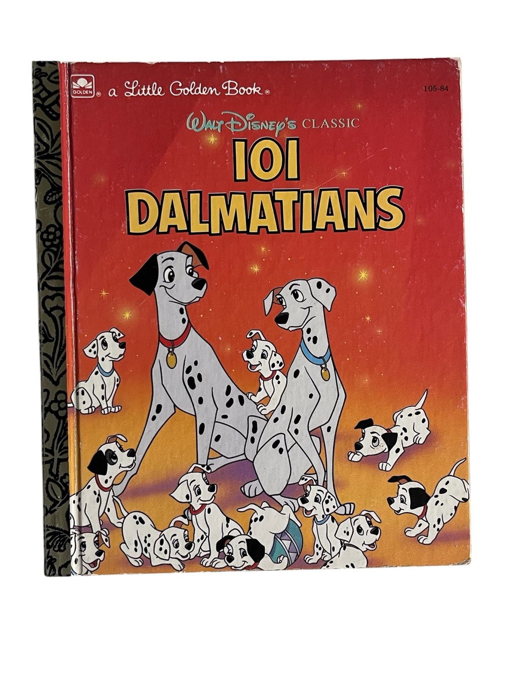 Vintage Walt Disney Classic 101 Dalmatians Little Golden Book - Picture 1 of 5